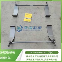 LP-W起重吊钩适用于船厂多层钢板叠加吊装,使用寿命7-8年