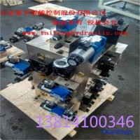 标准100T，带顶缸，走差动，无充液阀，DG20液控